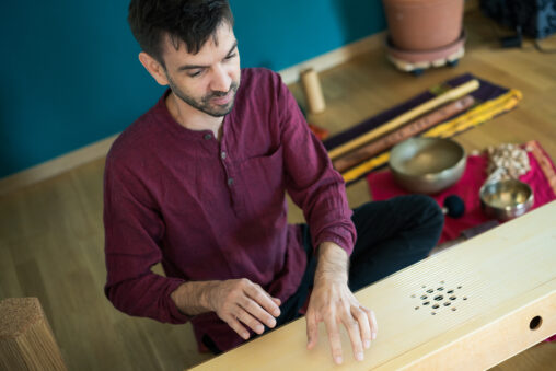 Marc Zürcher spielt Monochord